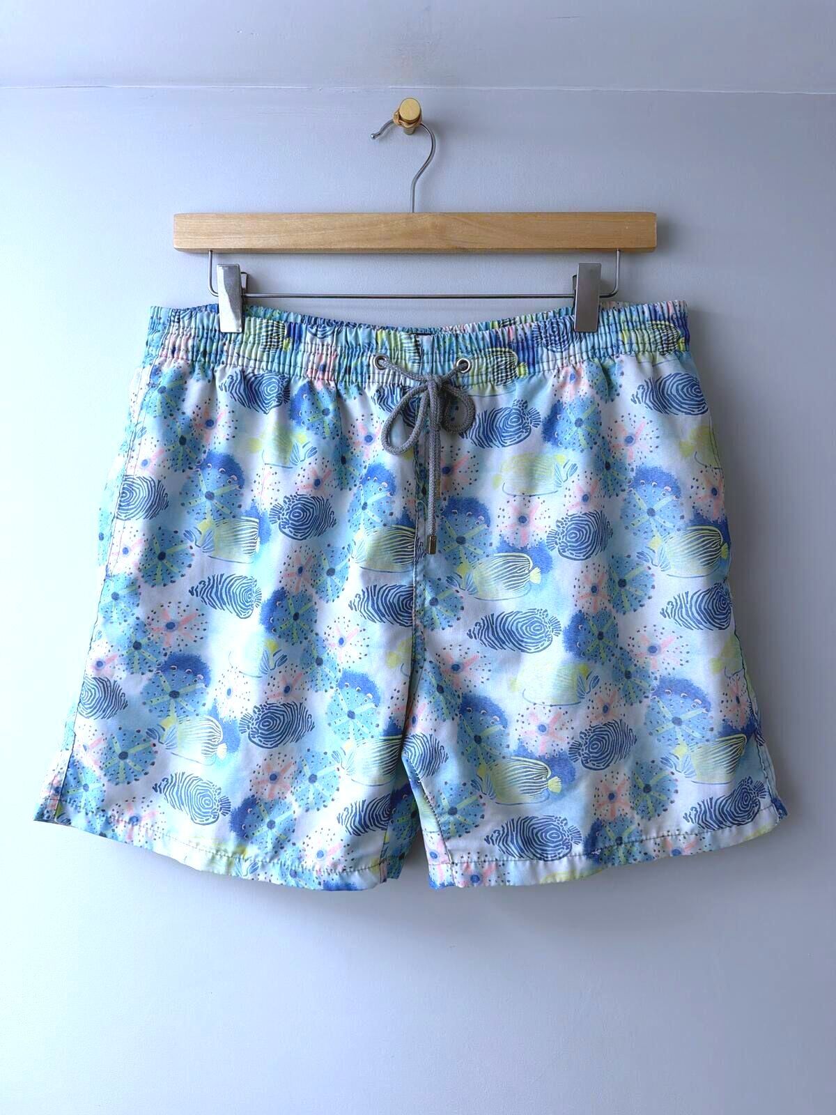 Mens Vilebrequin Printed Swim Shorts  - XLarge - 3557