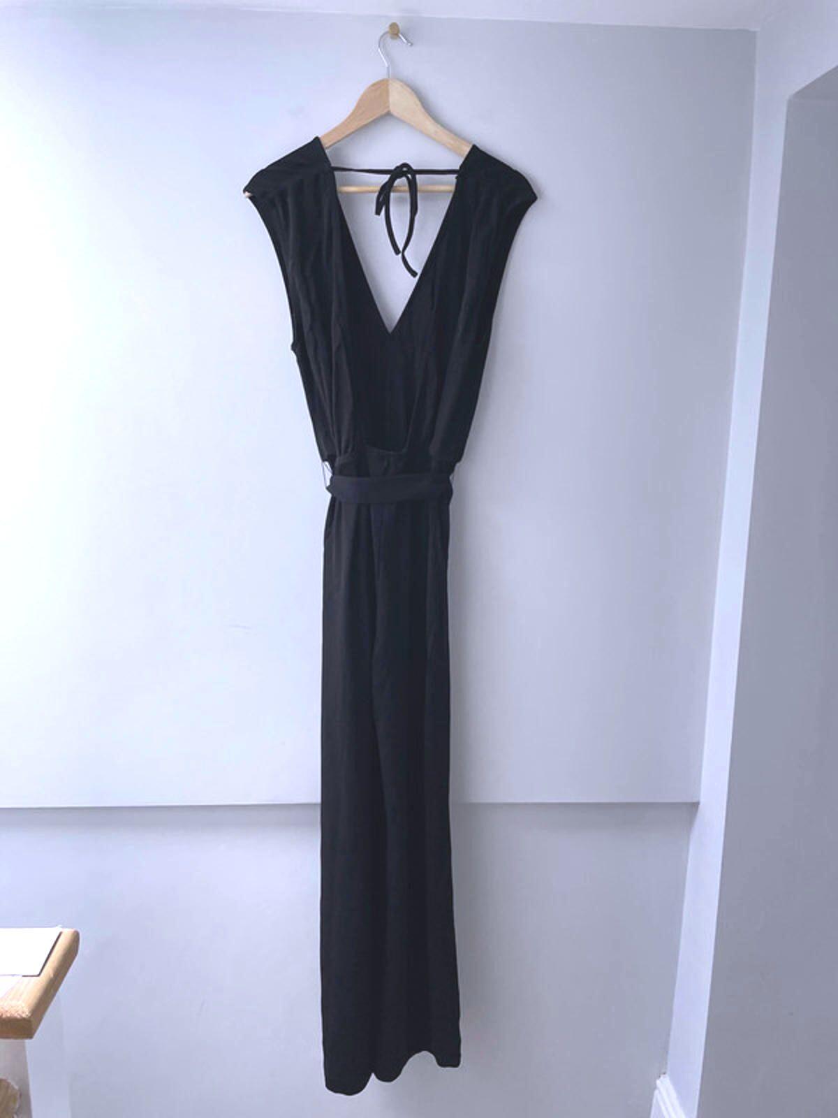 Women’s & Other Stories V-Front Sleeveless Wide Leg Jumpsuit - XSmall - 1898