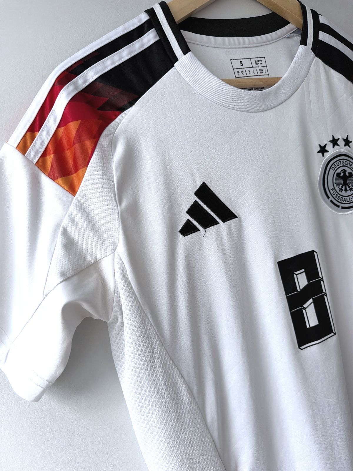 Men’s Germany 2024/25 Kroos #8 Home Football Shirt Top - Small - 3658