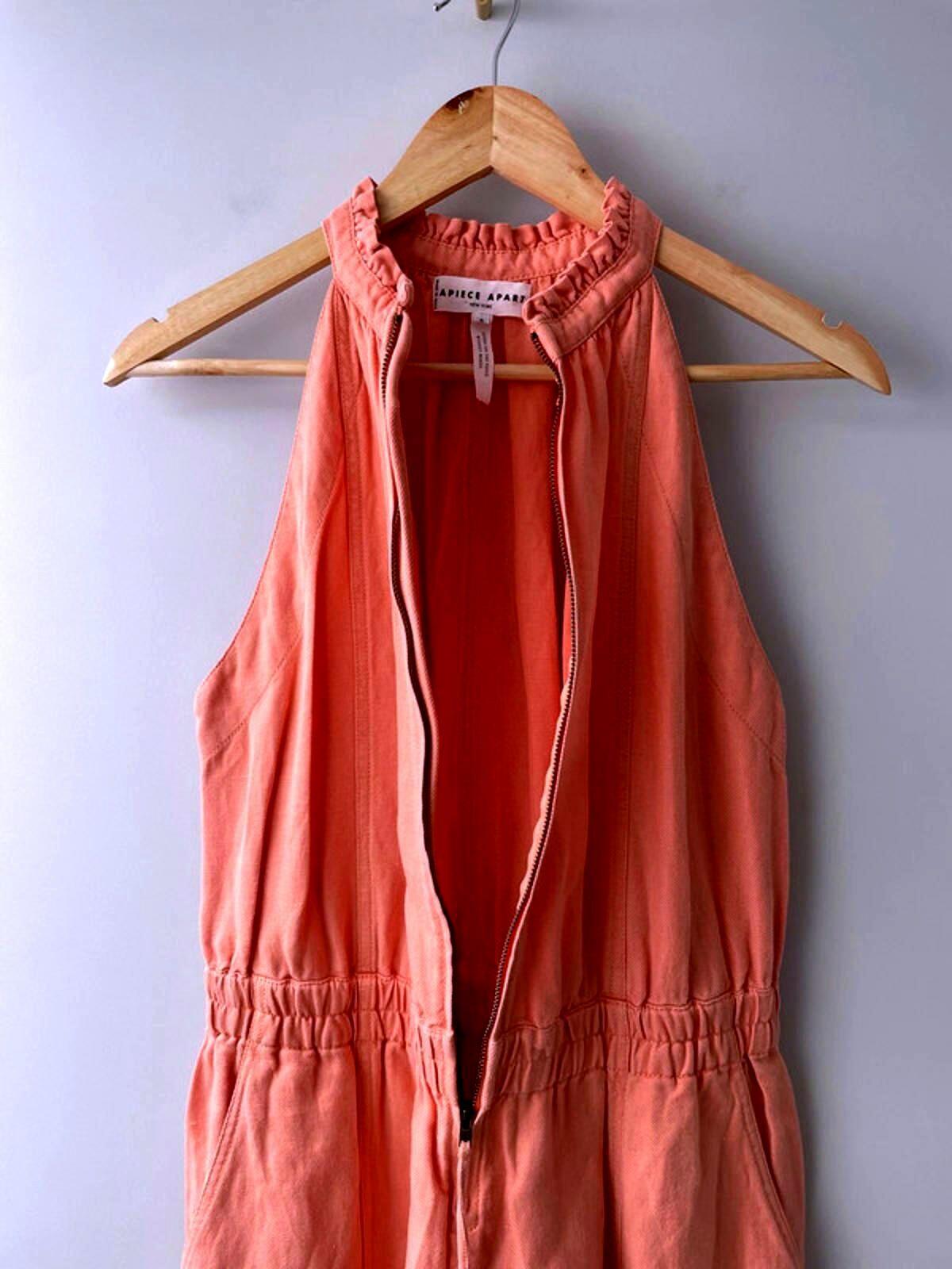 Women’s Apiece Apart Premium Jumpsuit In Peach - Small - 1467