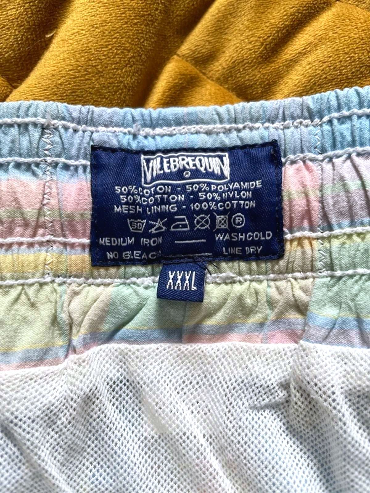 Men’s Vilebrequin Designer Checked Swim Shorts in Blue - XXXLarge - 3114
