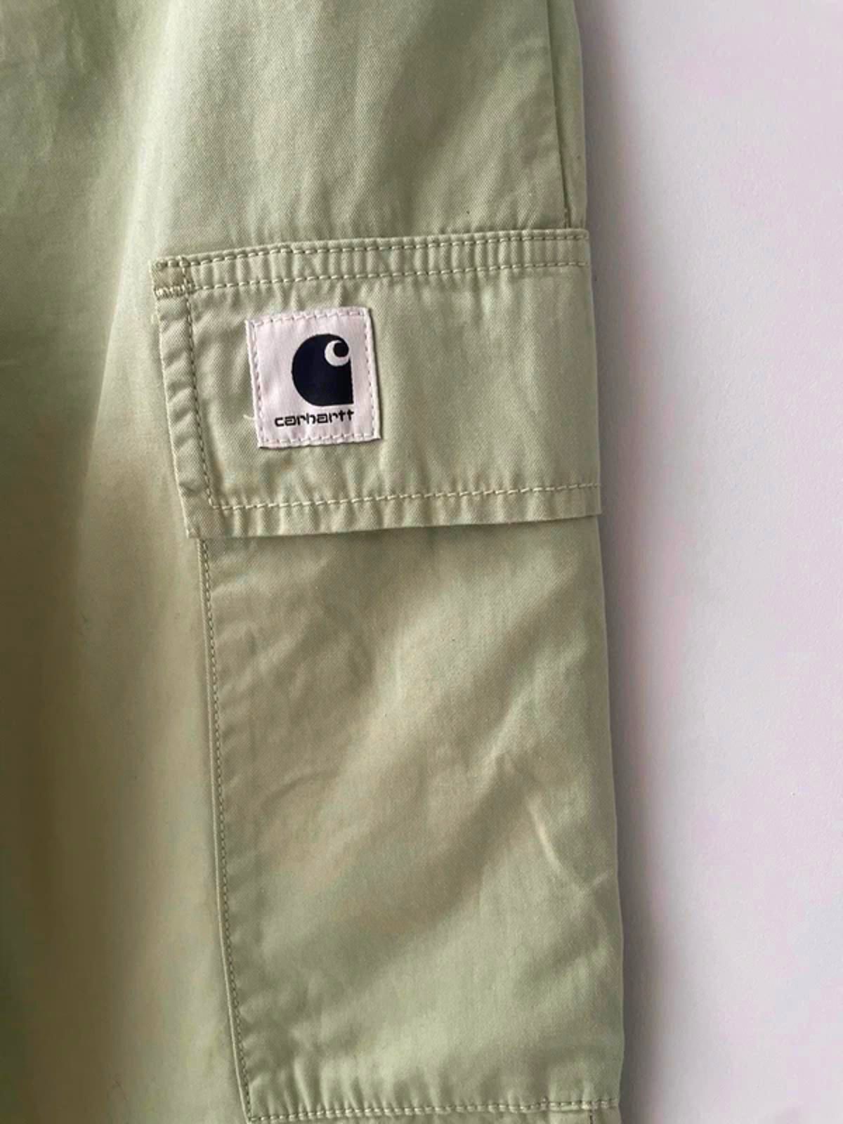 Women’s Carhartt W Kingston Cargo Trousers In Green - W26/L29 - 2961