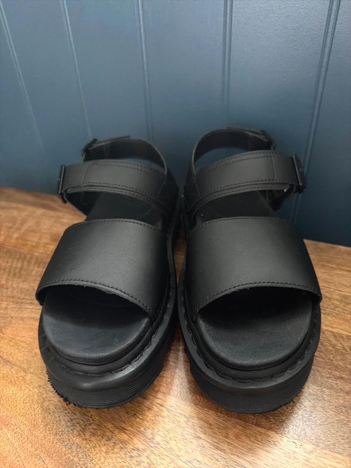 Women’s Dr Martens Voss Chunky Sole Sandals in Black - Uk6.5 - 3284