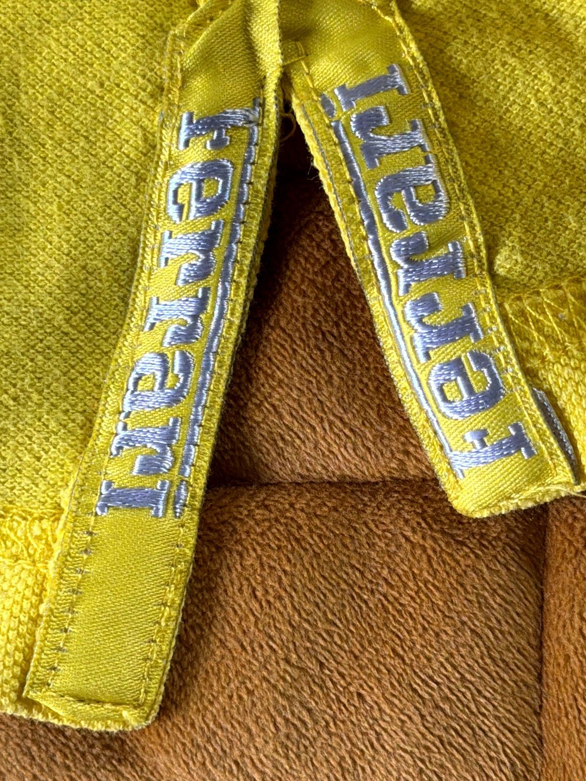 Men’s Vintage Ferrari Hungarian 2000 Grand Prix Polo In Yellow - Large - 3716
