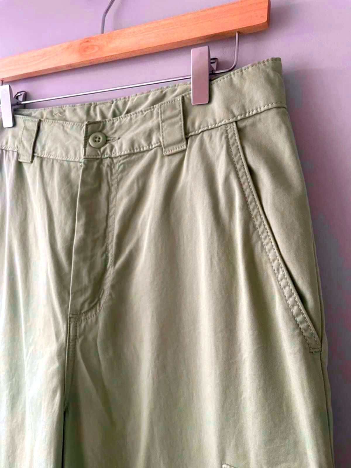 Women’s Carhartt W Kingston Cargo Trousers In Green - W26/L29 - 2961