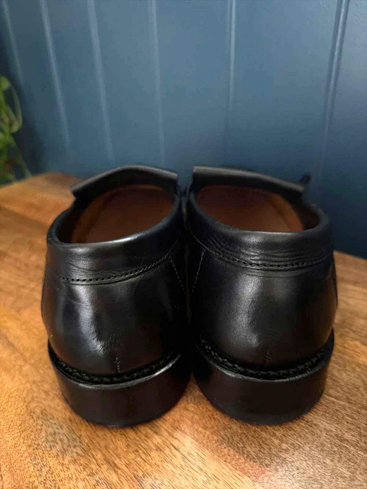 Women’s Samuel Windsor Premium Leather Tassel Loafers In Black - Uk6.5 - 3297