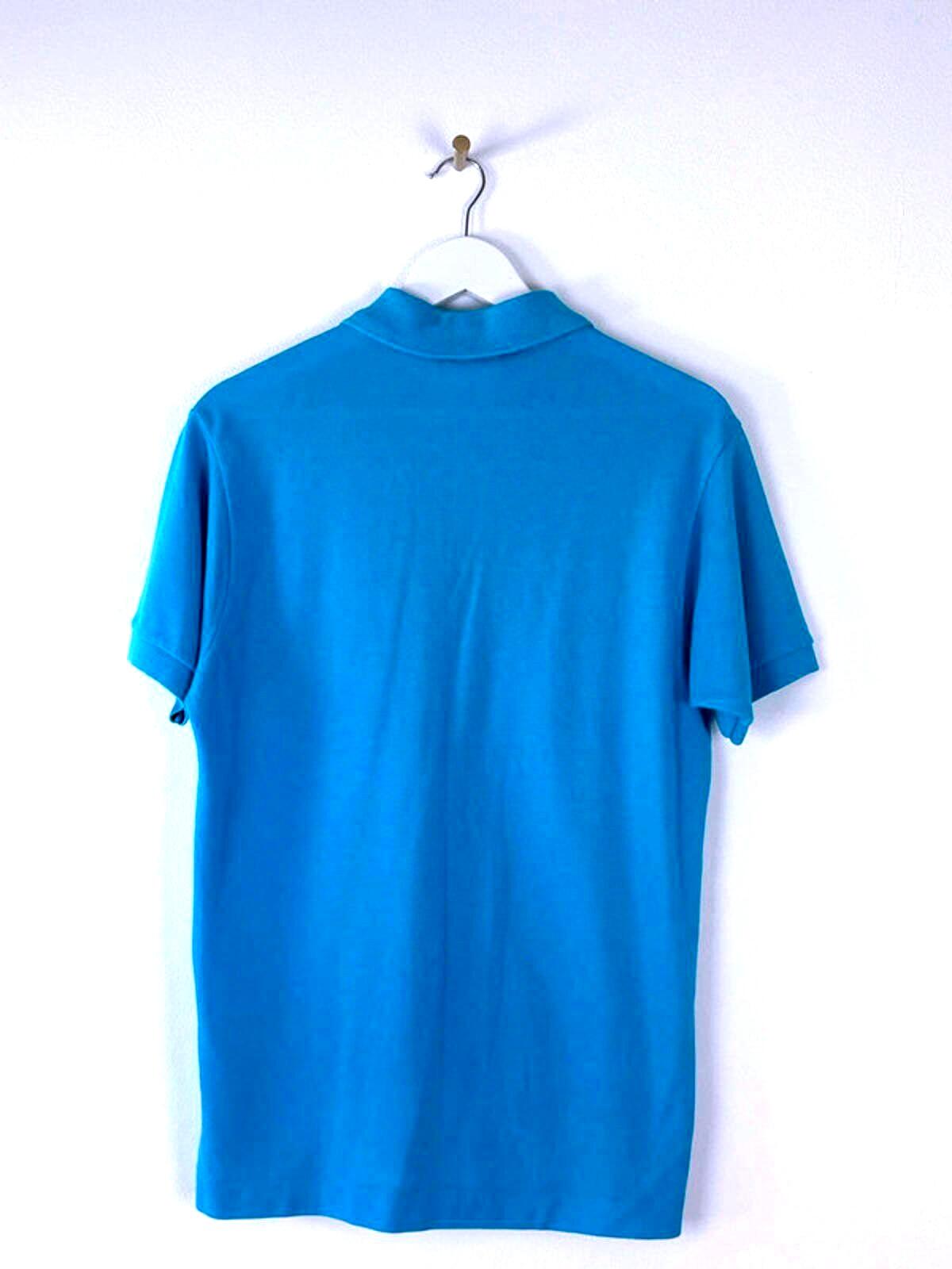 Men’s Lacoste Premium Polo Top In Blue - Medium - 1358