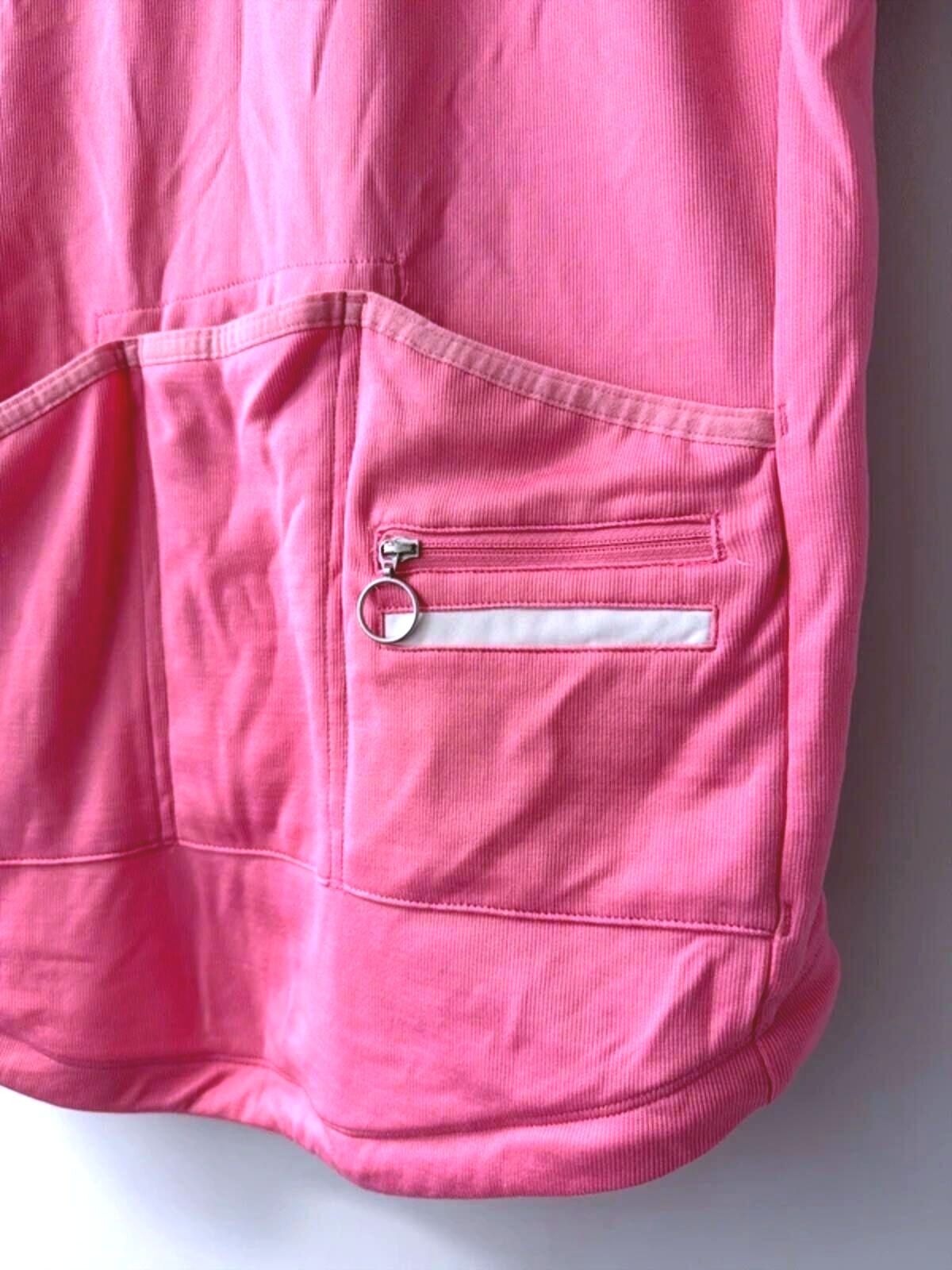 Men’s Rapha Premium Merino Wool Blend Cycling Jersey Top In Pink  - Medium - 3420