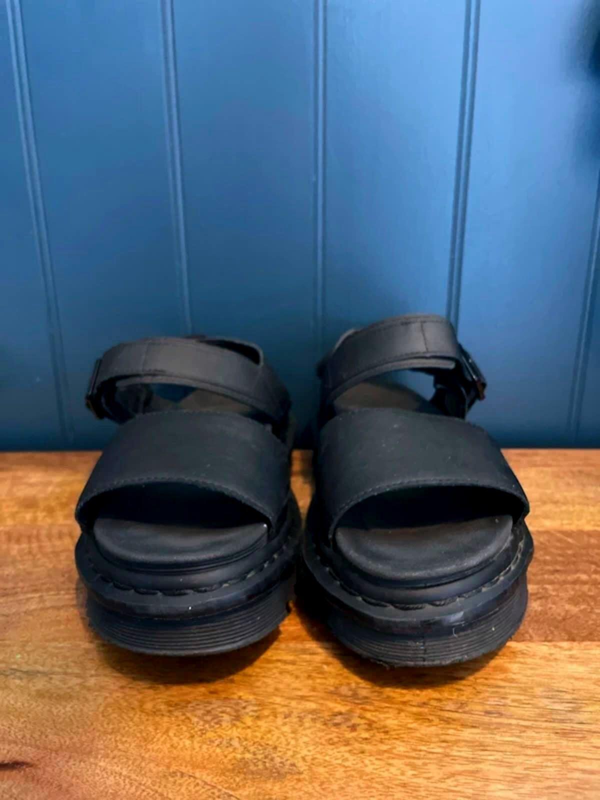Women’s Dr Martens Voss Chunky Sole Sandals in Black - UK 6 - 3055