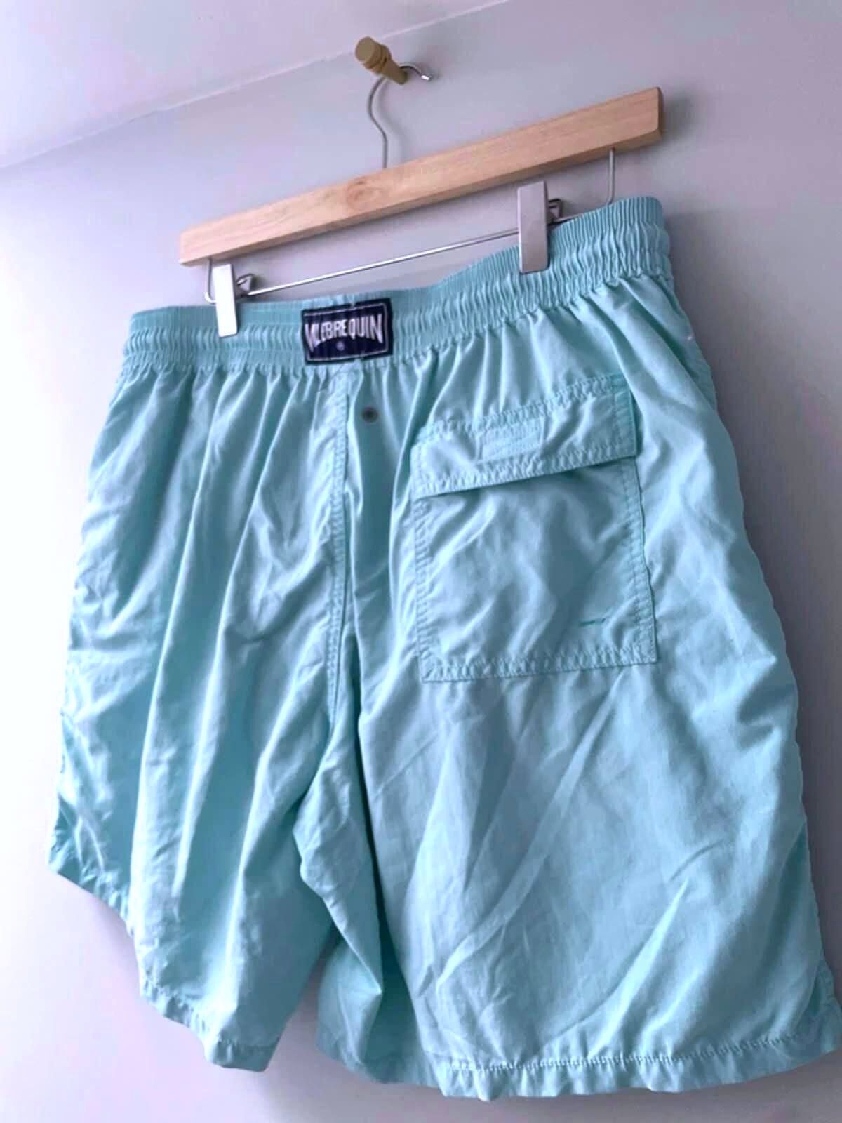 Men’s Vilebrequin Designer Swim Shorts in Blue - XXLarge - 3115
