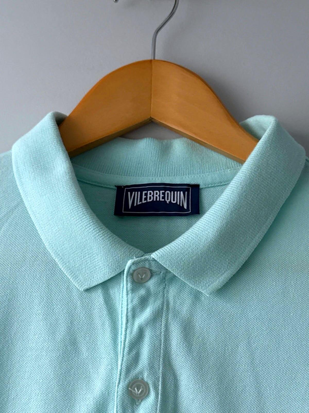Men’s Vilebrequin Premium Polo Top In Blue - Medium - 1206