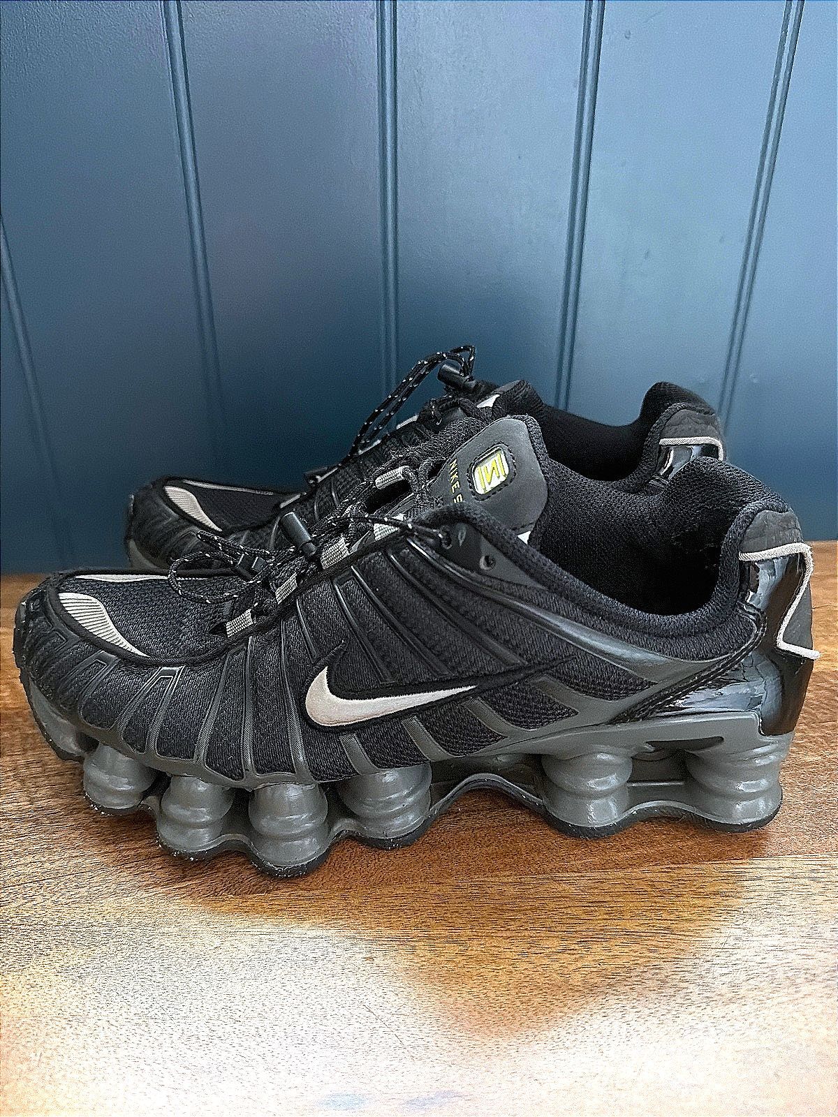 Women’s Nike Shox Rare Find Chunky Sole Trainers In Black - Uk6 - 3617