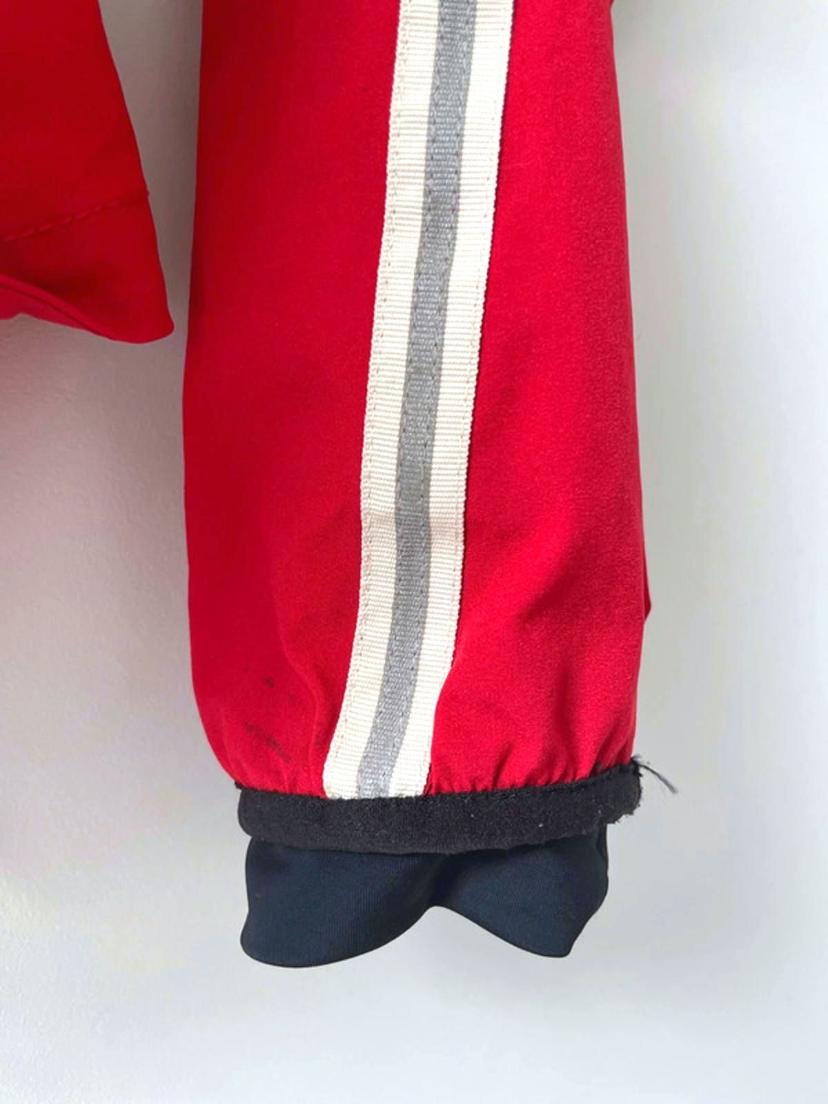 Women’s Rapha Zip Through Windbreaker Cycling Jacket In Red - UK14 - 1824