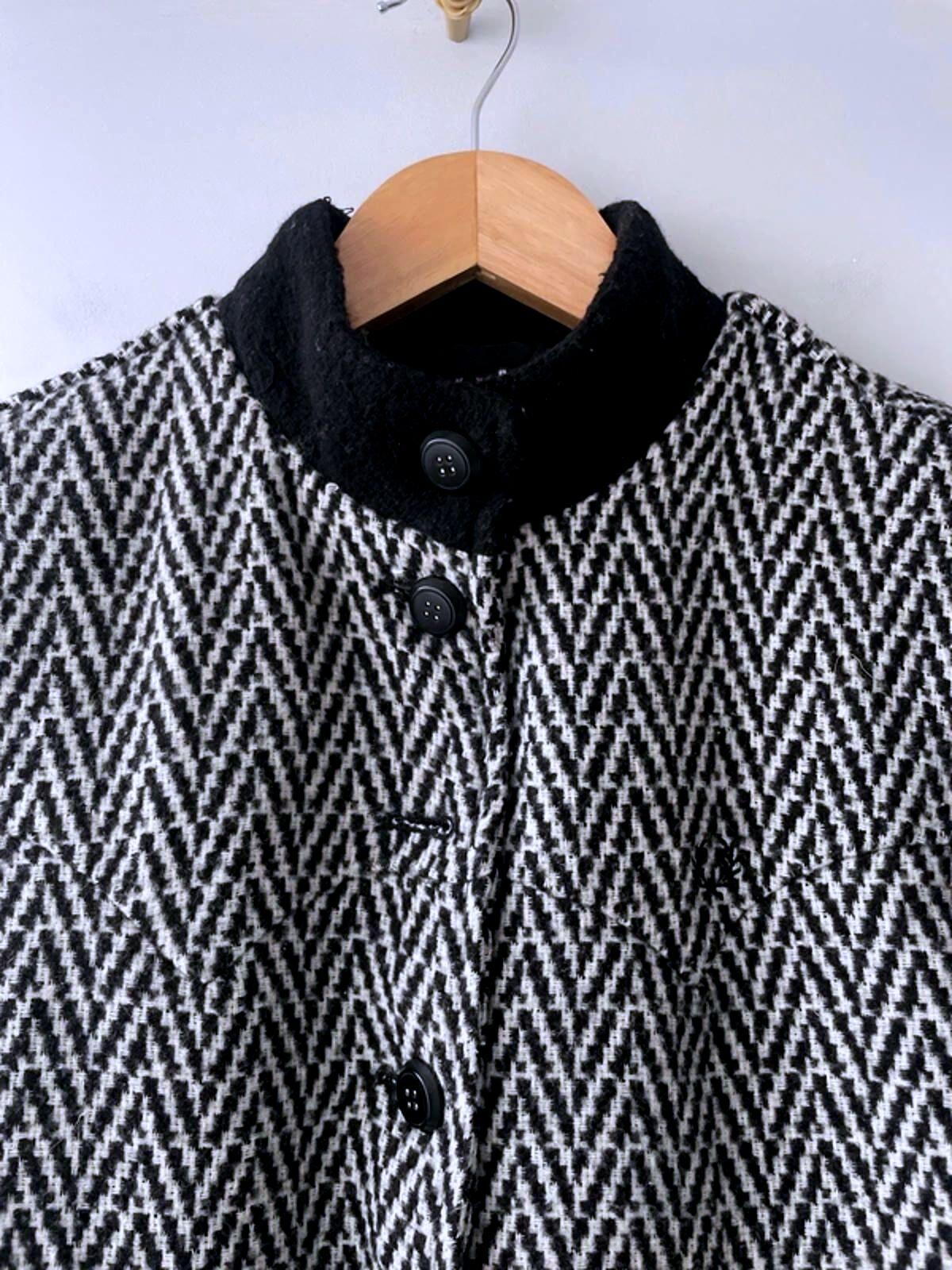 Women’s Fred Perry X Amy Winehouse Wool Herringbone Jacket in Black - UK10 - 2990