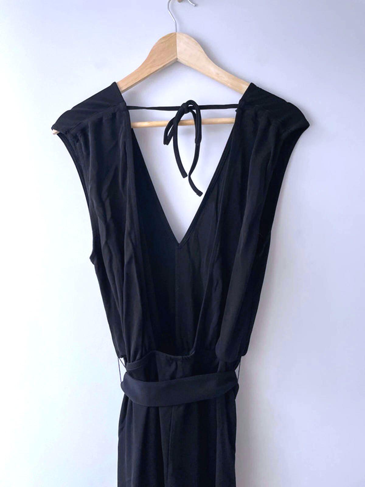Women’s & Other Stories V-Front Sleeveless Wide Leg Jumpsuit - XSmall - 1898