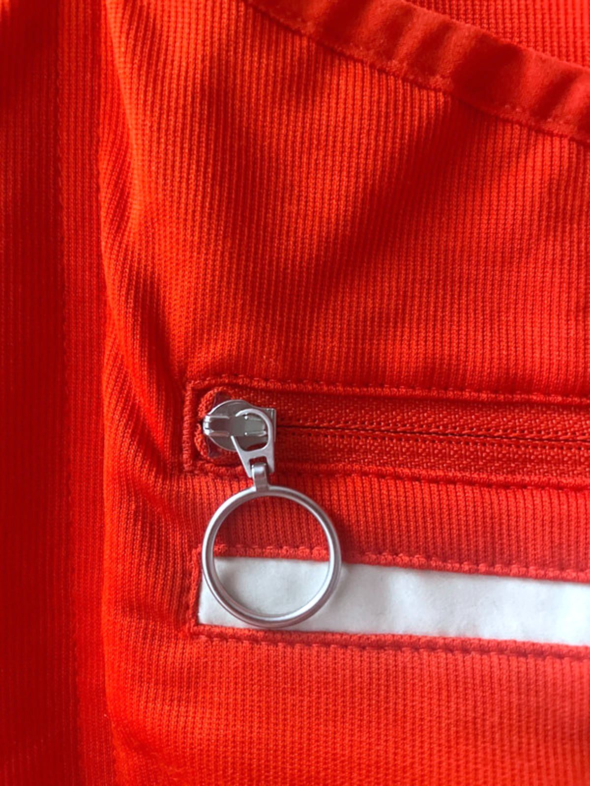 Men’s Rapha Premium Merino Wool Blend Cycling Jersey Top In Red - Large - 2839