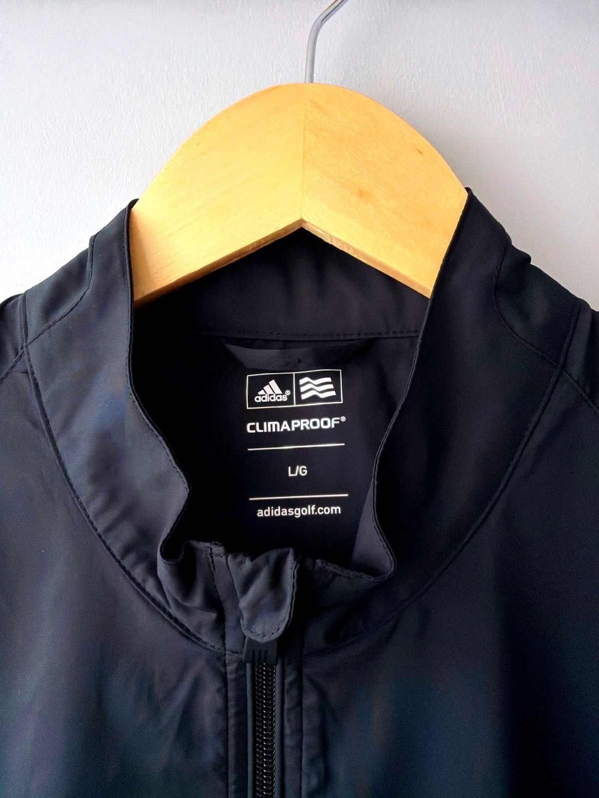 Men’s Adidas Climaproof Waterproof Short Sleeve Golf Jacket - Large - 3582