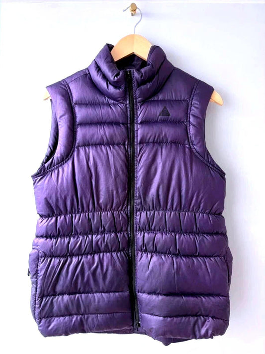 Women’s Nike ACG Quilted Goose Filled Gilet In Purple - Medium - 3386