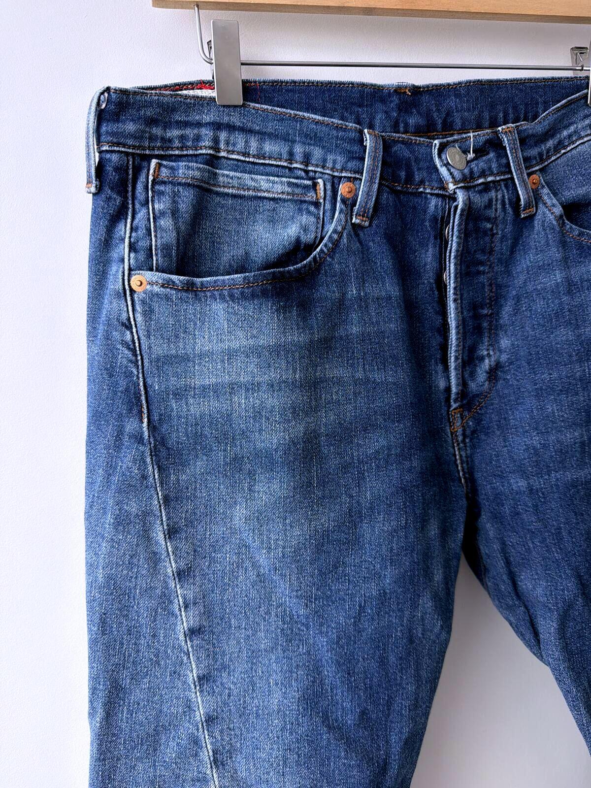 Mens Levi's Engineered LEJ 512 Slim Twist Fit Jeans In Navy - W34/L34 - 3512