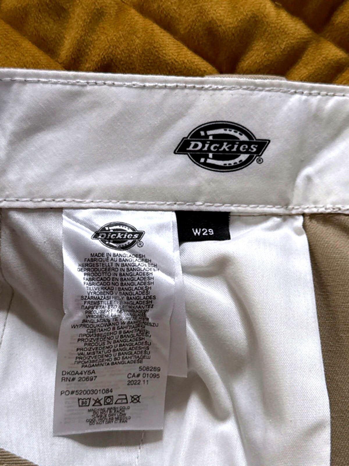 Women’s Dickies Phoenix Cropped Chino Trousers - W29/L27 - 1958