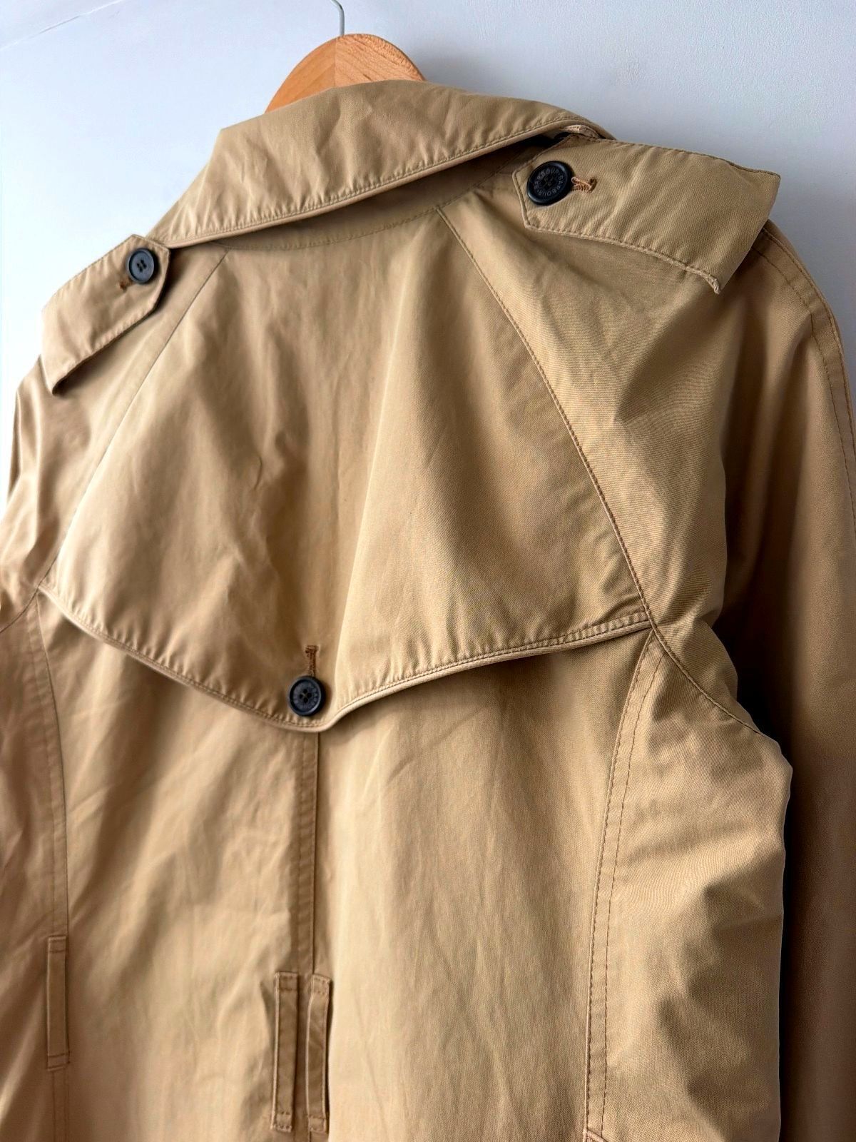 Women’s Barbour Valerie Classic Trench Coat Mac In Beige - Uk12 - 3796