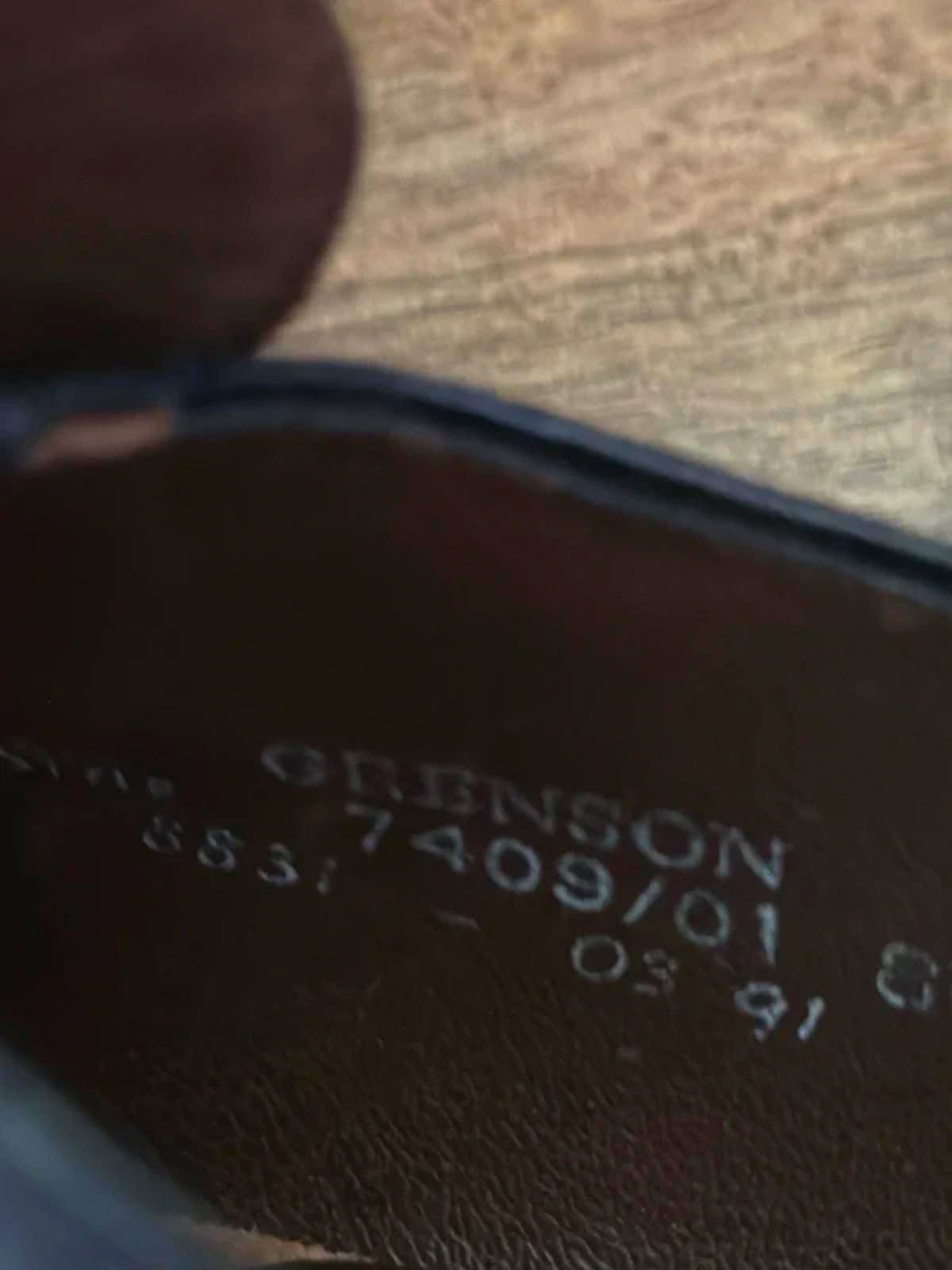 Men’s Grenson Premium Made In England Leather Loafers In Black - Uk8 - 3225
