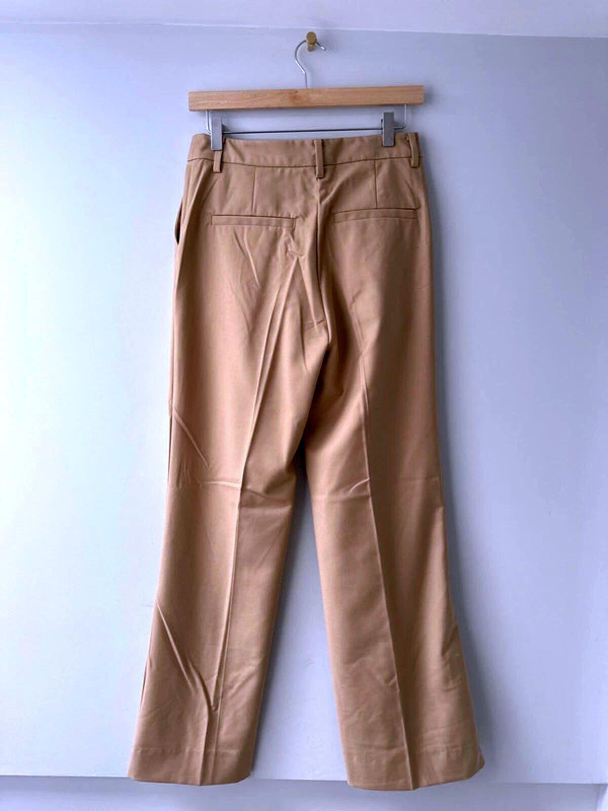 Women’s Weekday Kylie Wide Leg Trousers In Beige - W28/L32 - 1694