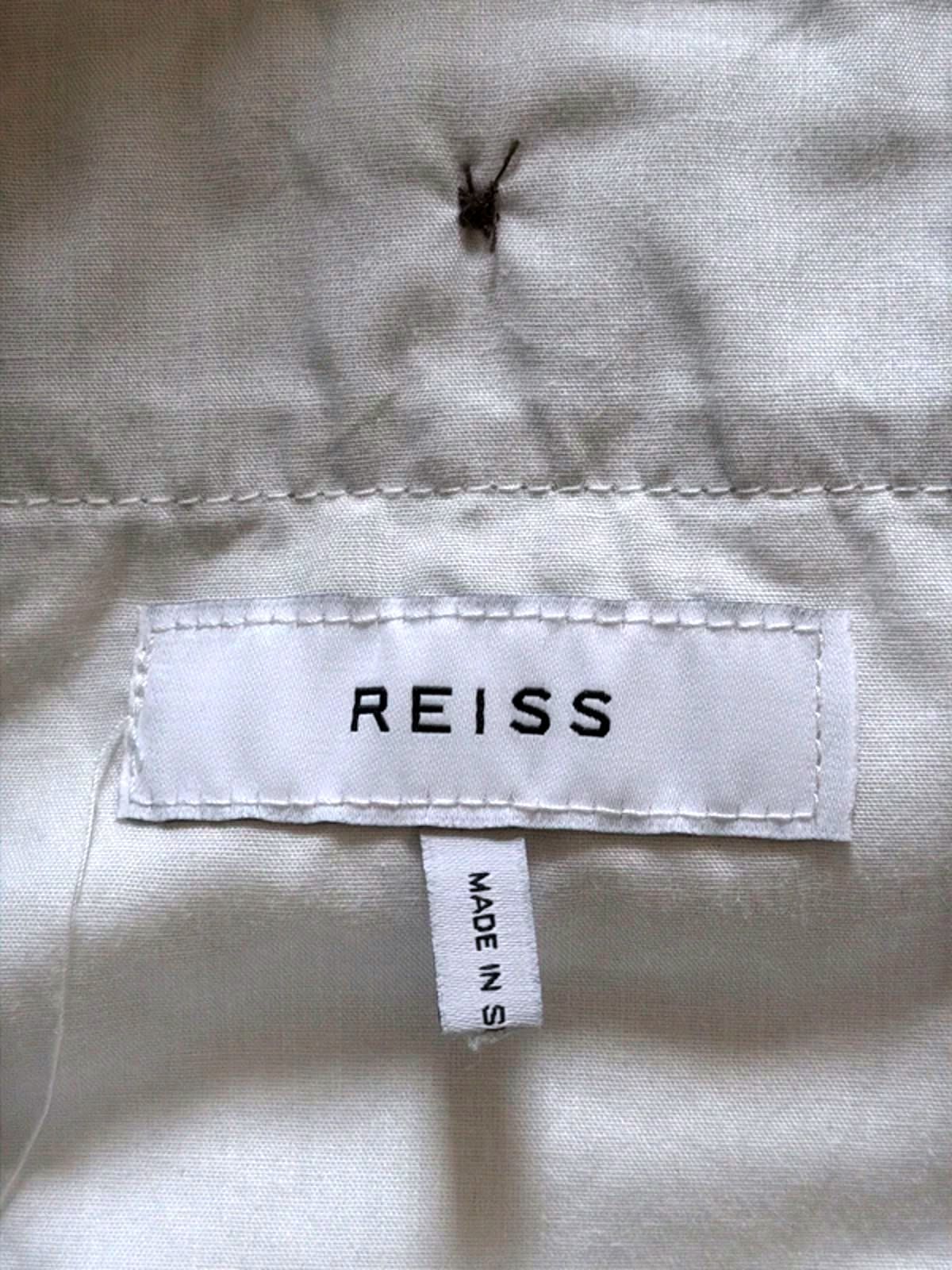 Women’s Reiss Premium Stretch Fit Classic Chino Shorts In Grey - W30 - 3255
