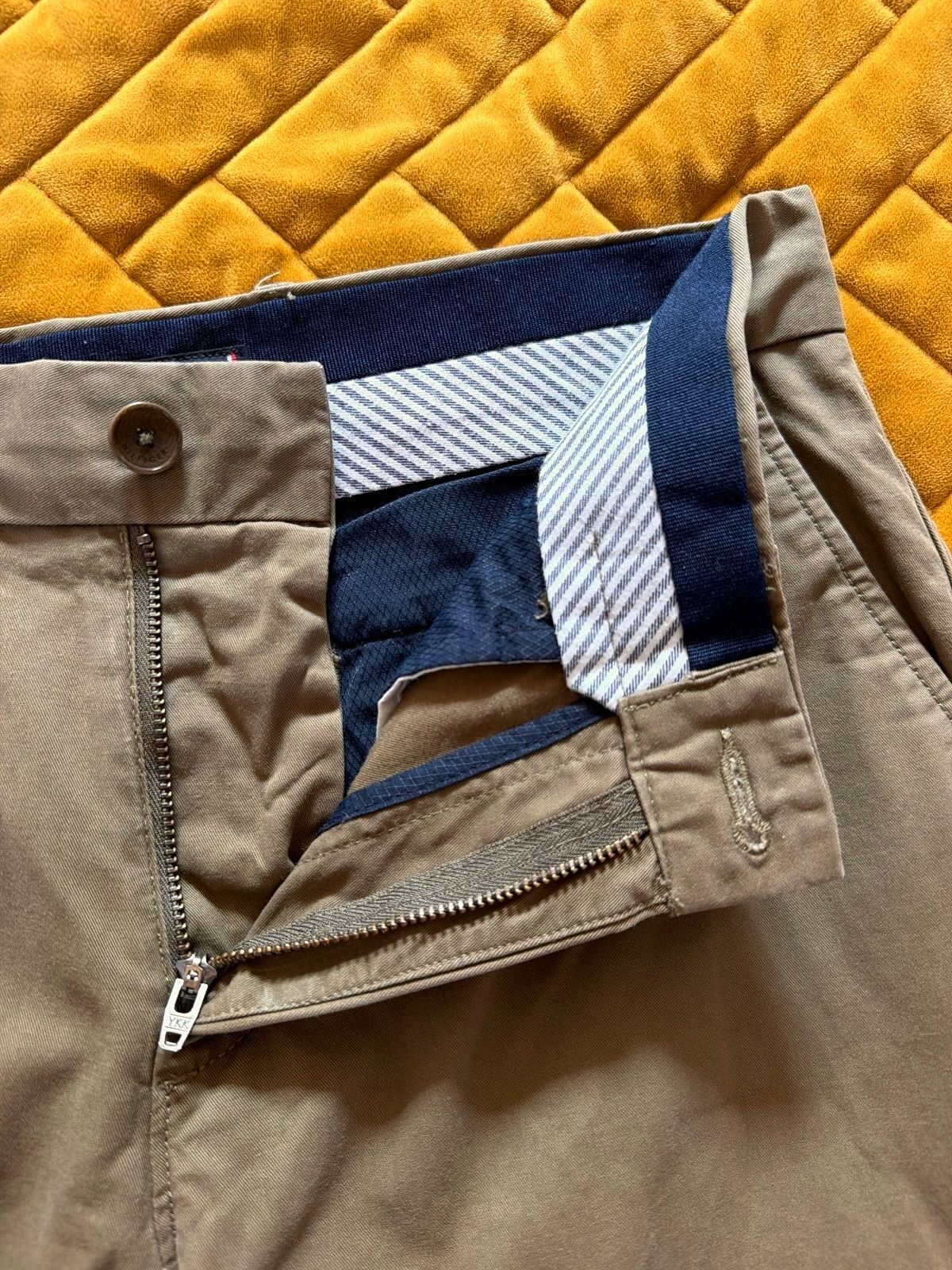 Women’s Tommy Hilfiger Cotton Chino Shorts In Khaki - W29 - 3573