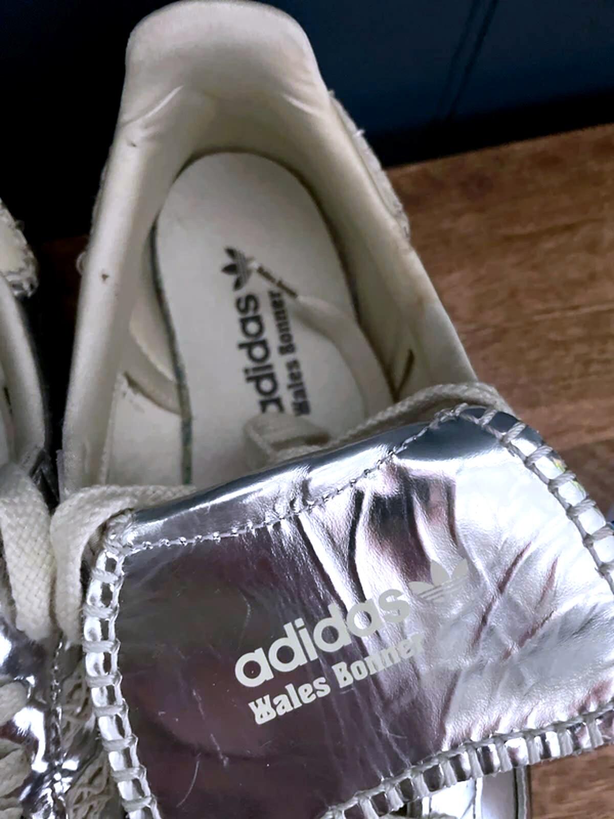 Men’s Adidas X Wales Bonner Samba Trainers In Silver (Certified) - UK 10 - 2969