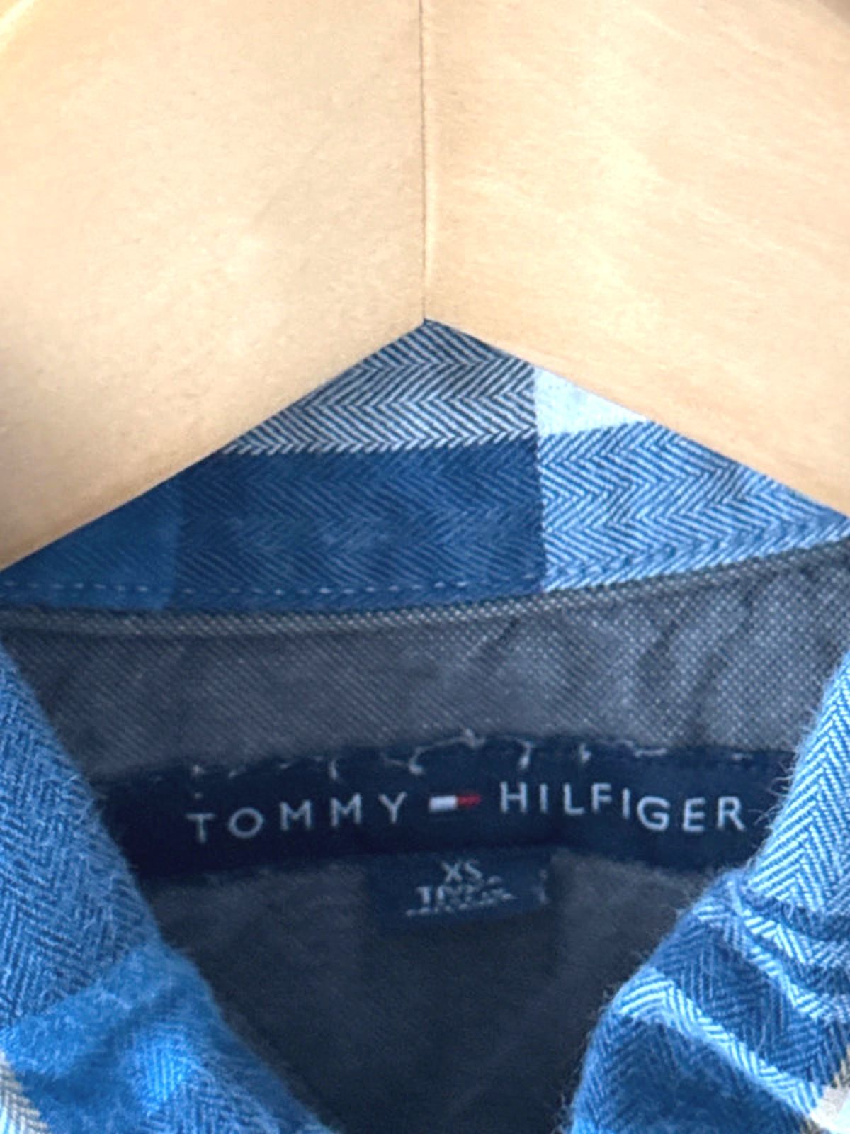 Men’s Tommy Hilfiger Premium Linen Check Shirt - XSmall - 0491