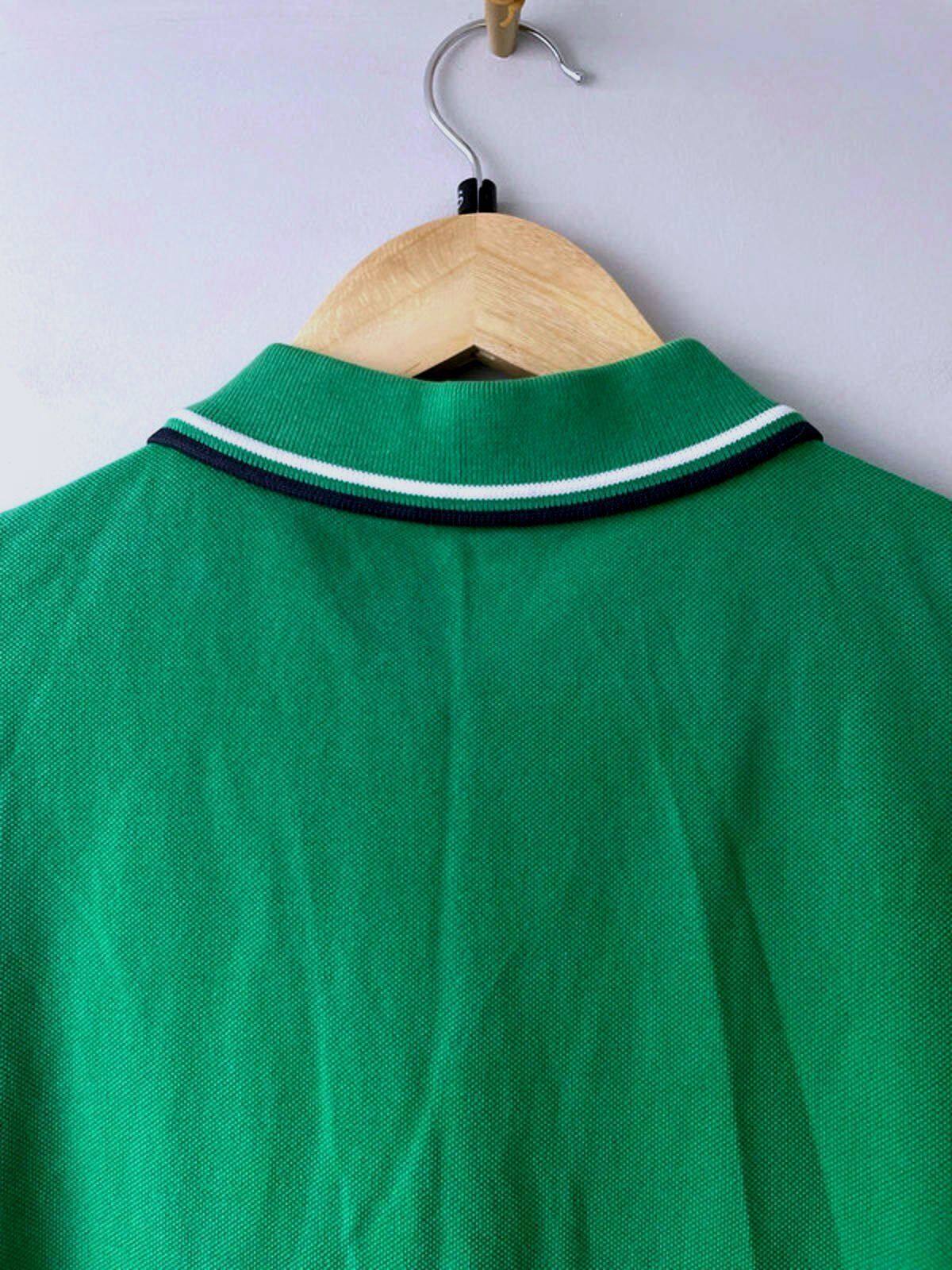 Men’s Fred Perry Short Sleeve Classic Polo Top In Green - Small - 1905
