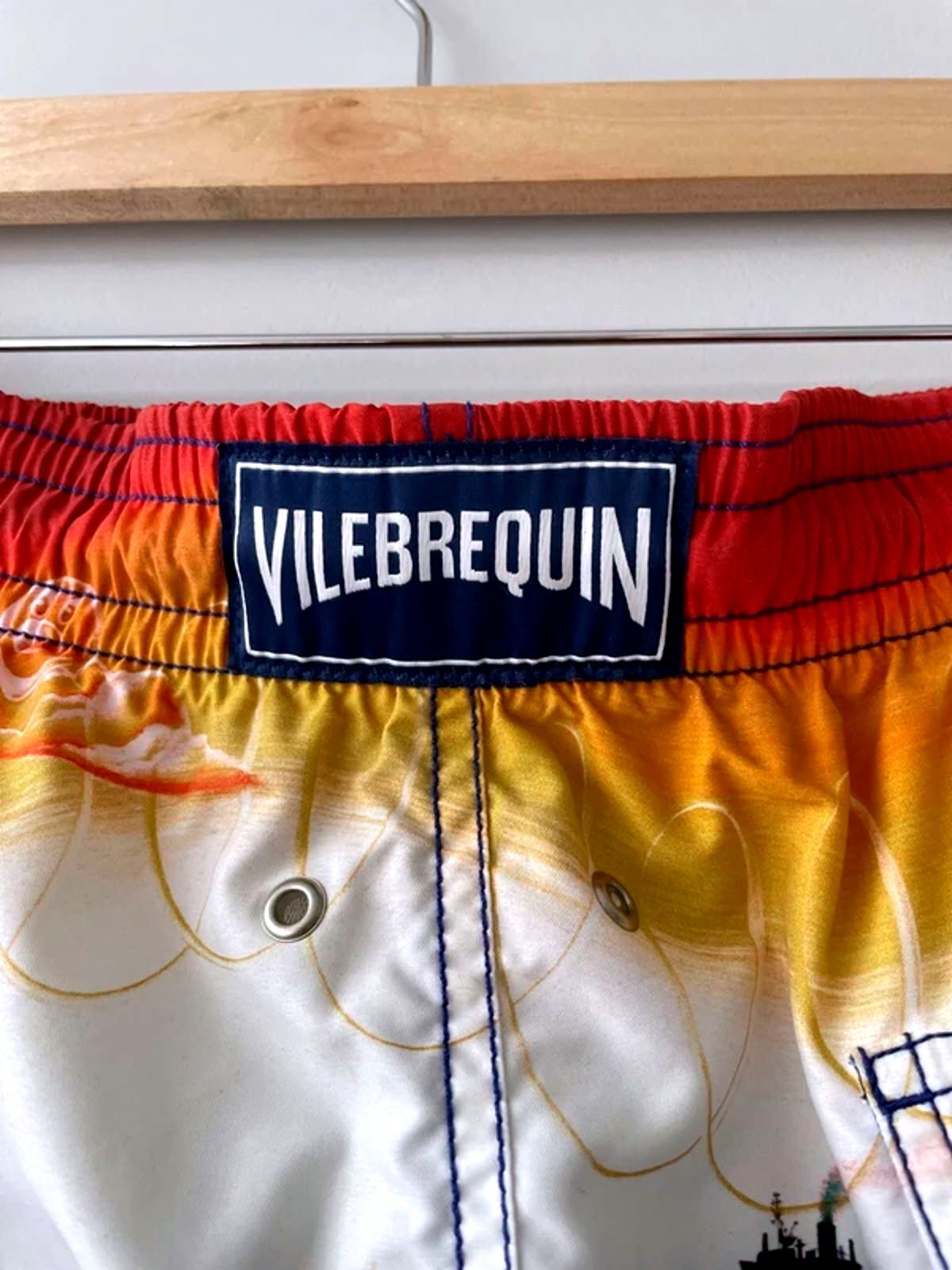 Mens Vilebrequin x Kenny Scharf Limited Edition Moorea Swim Shorts - Small - 3120