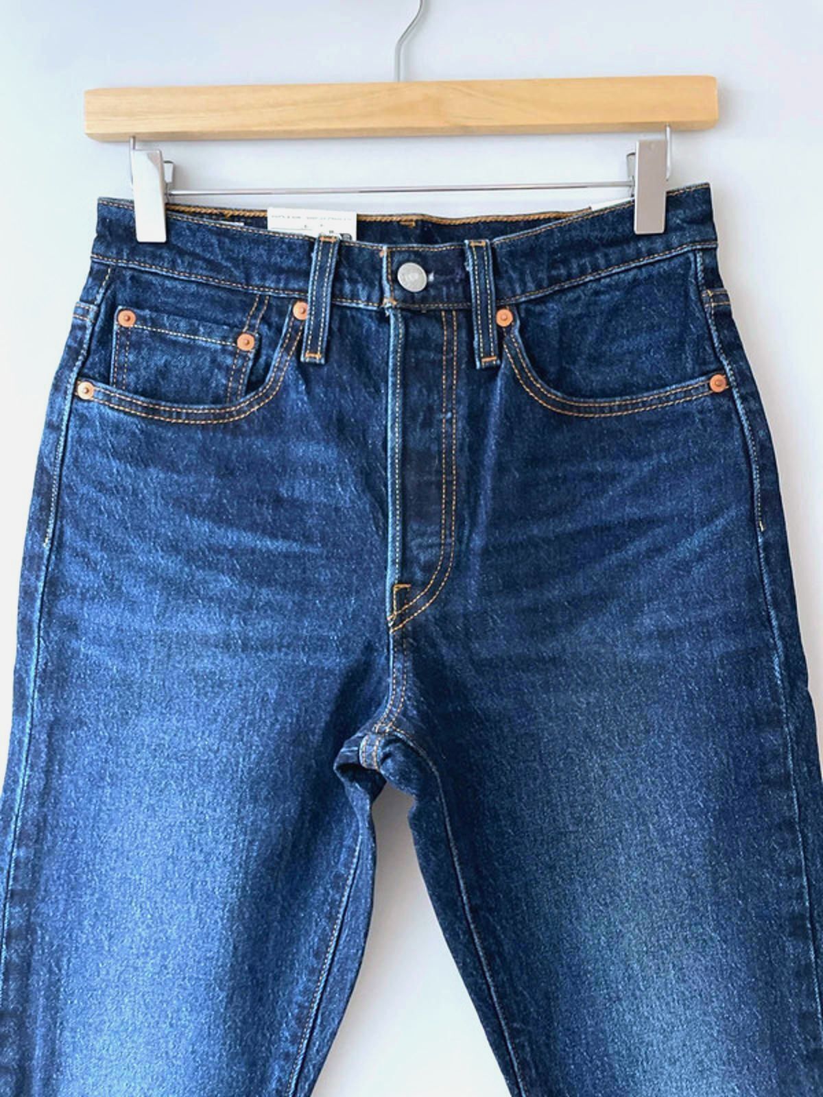 Women’s Levi’s 501 Skinny Fit High Rise Jeans in Navy - W26/L30 - 2765