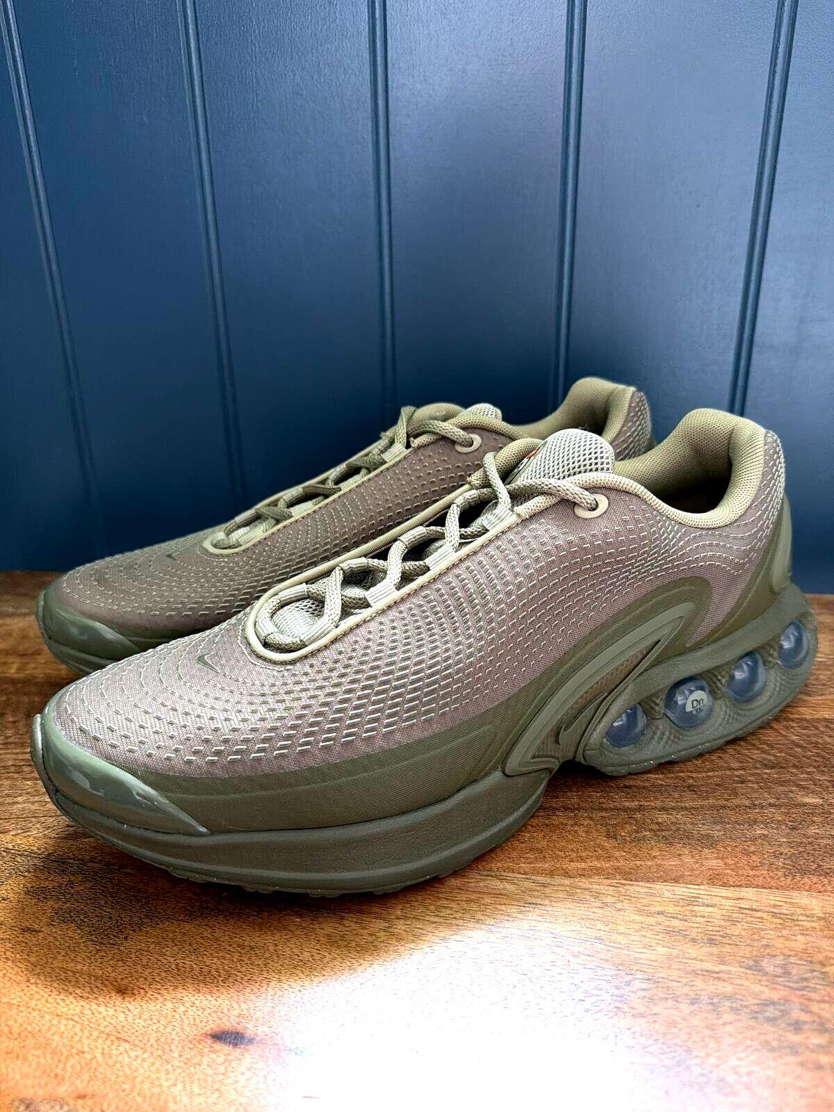 Nike Air Max DN Chunky Sole Trainers In Olive/Khaki  - UK8.5 -  3535