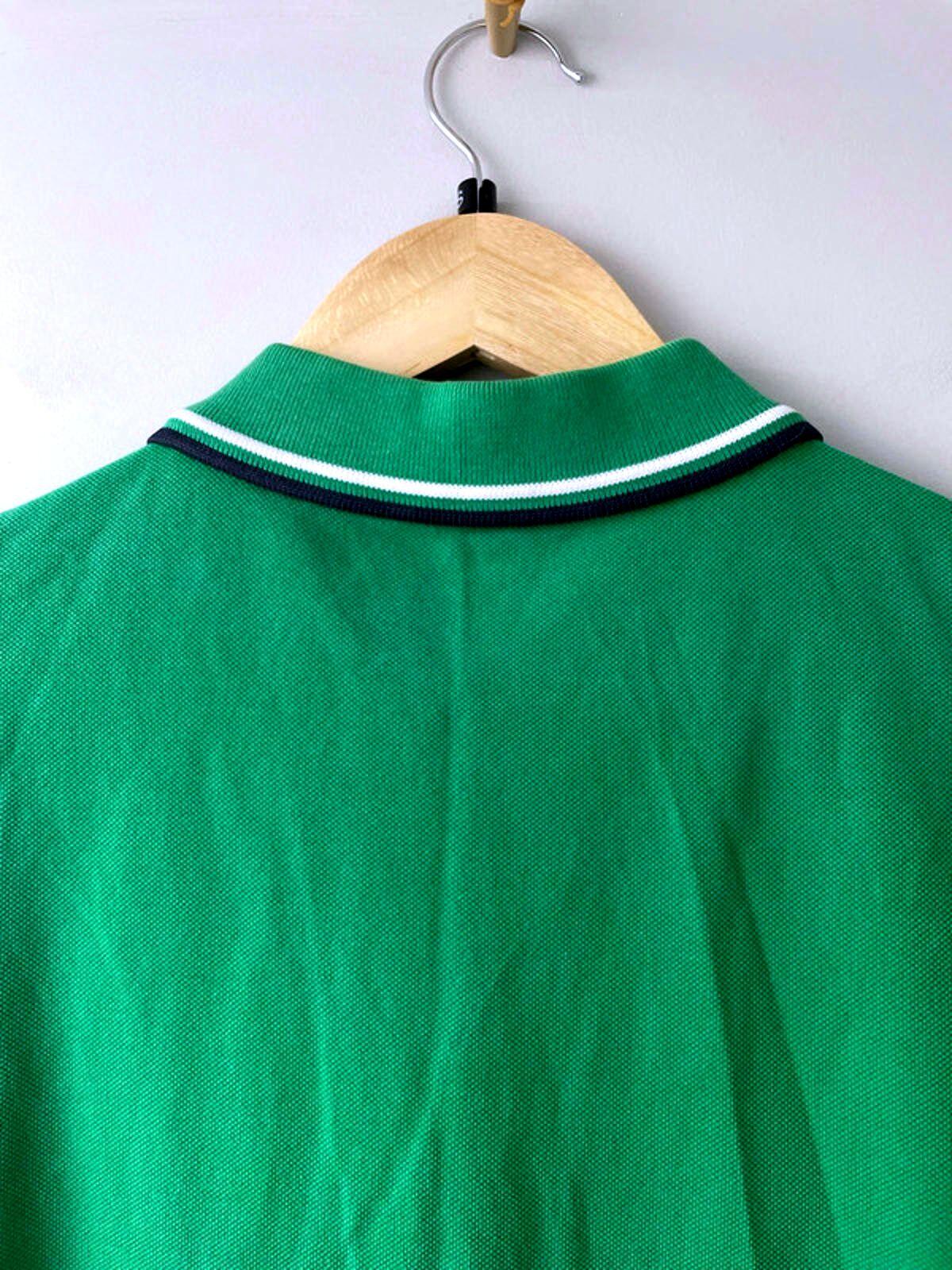 Men’s Fred Perry Short Sleeve Classic Polo Top In Green - Small - 1905