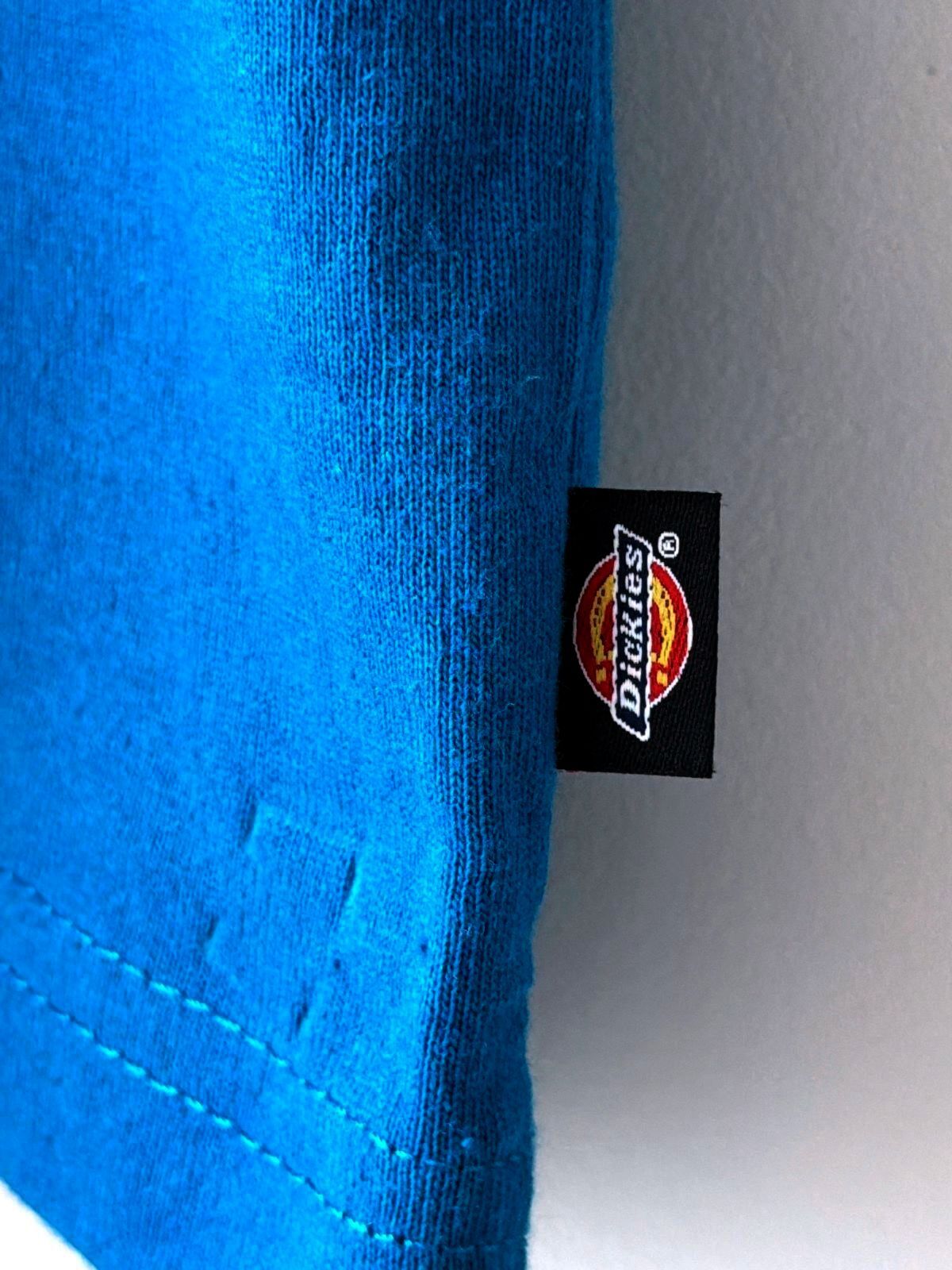 Women’s Dickies Cropped Boxy Fit Pocket T-Shirt In Blue - XLarge - 3586