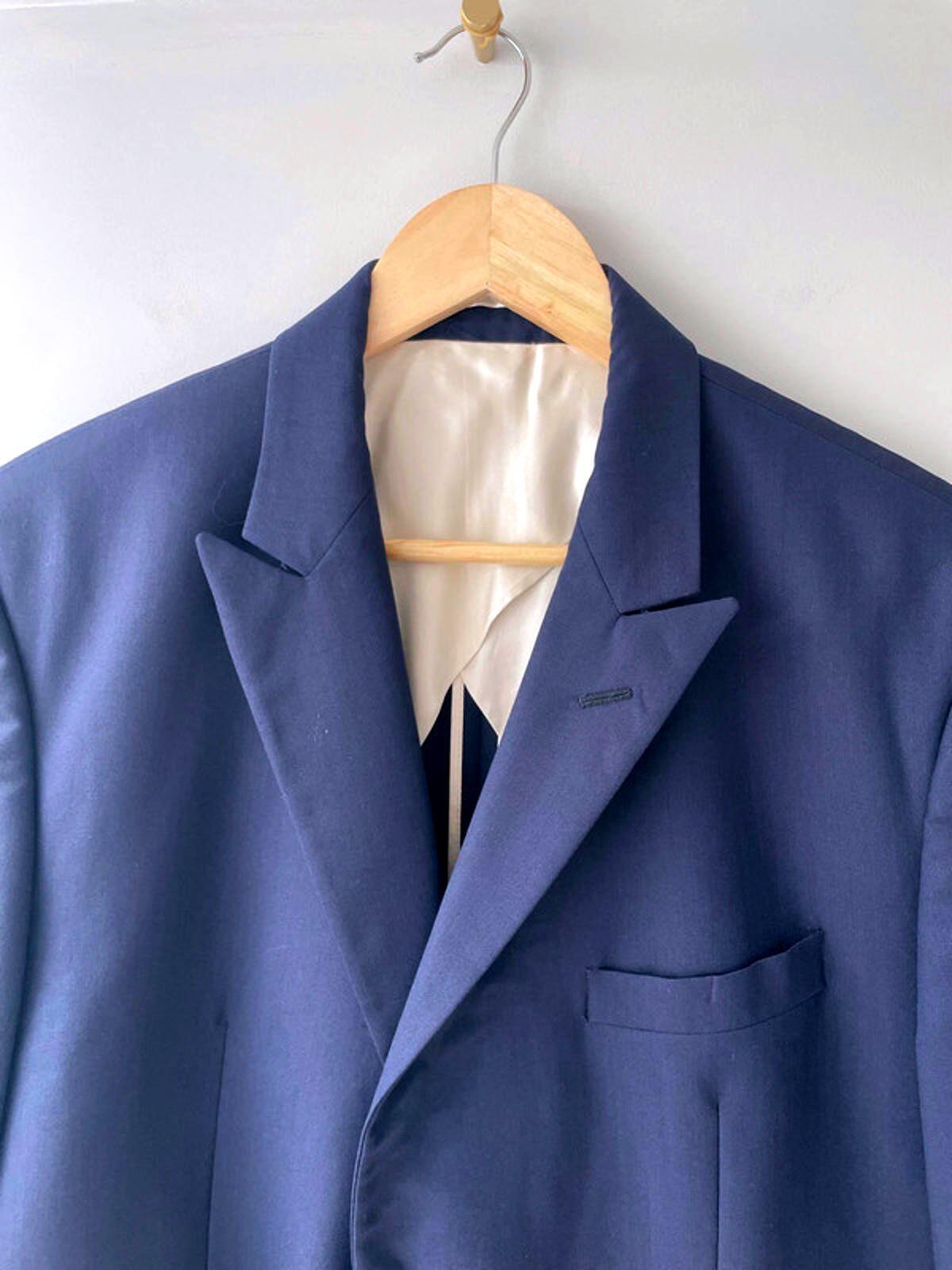 Men’s Reiss Premium Wool Blazer Jacket In Navy - Medium - 1566