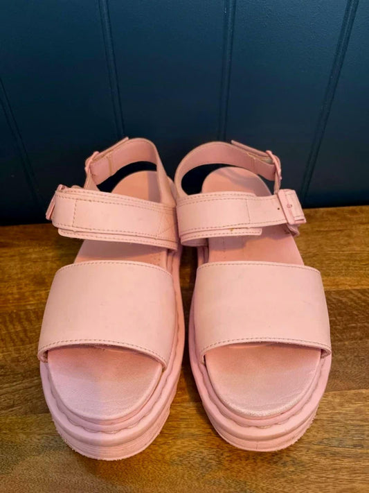 Women’s Dr Martens Voss Chunky Sole Sandals In Pink - UK6 - 3094