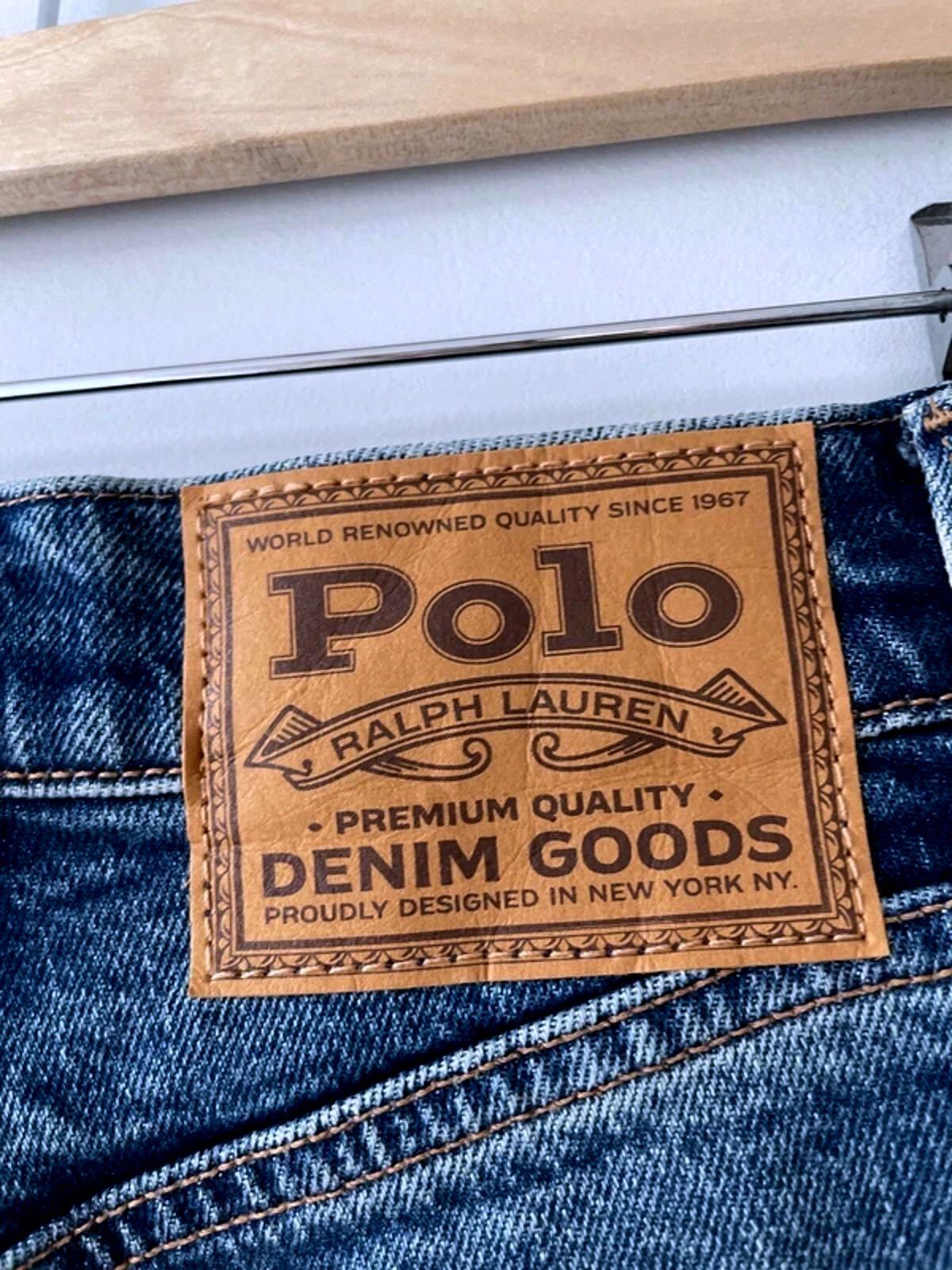 Women’s Ralph Lauren Classic Fit Jeans In Navy Blue - W24/L33 - 3074
