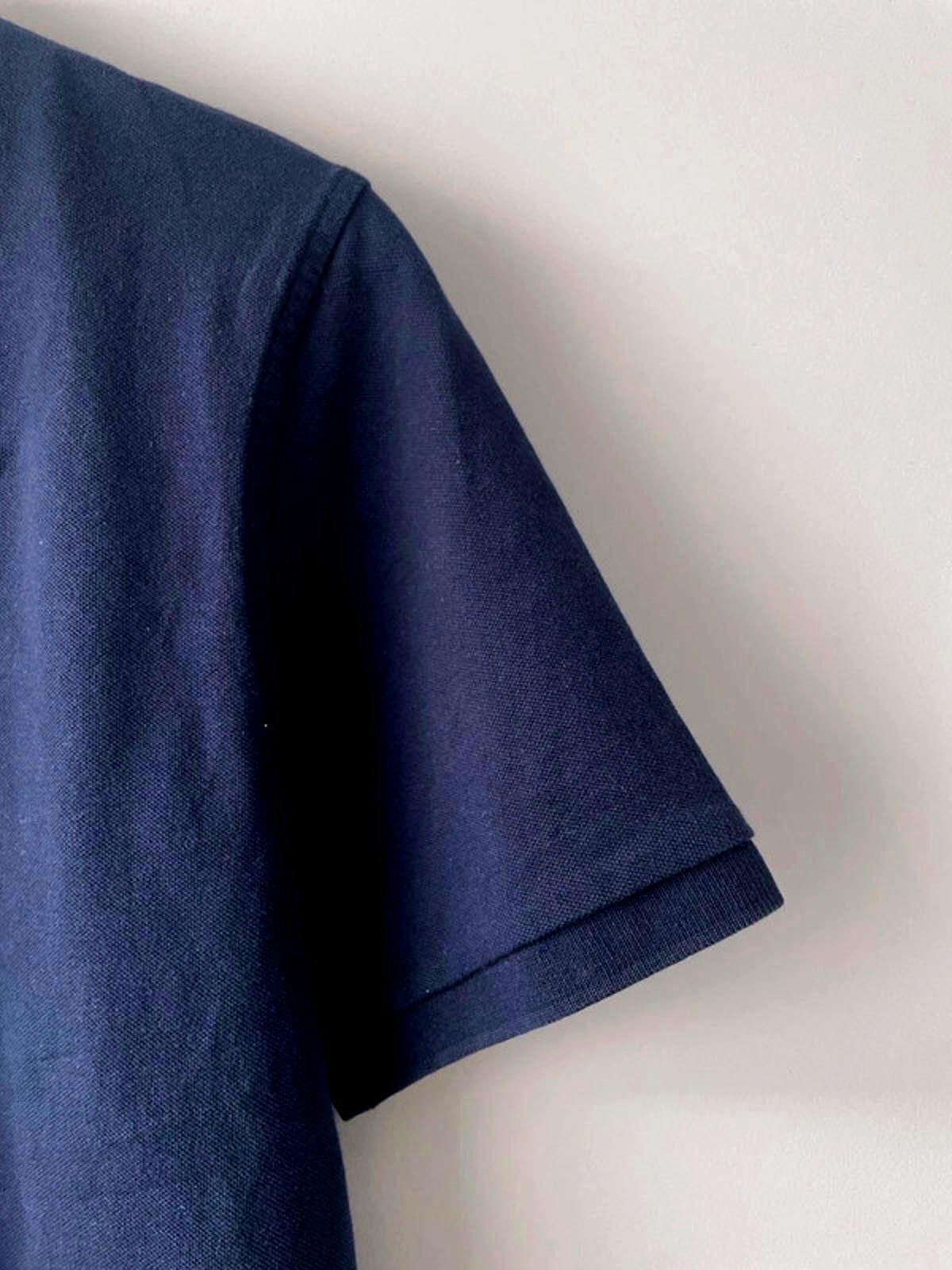 Men’s Vilebrequin Premium Classic Polo Top In Navy - Small - 1228