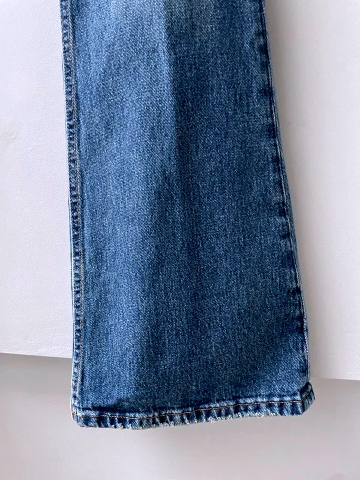 Women’s Ralph Lauren Regular Fit Flared Jeans In Navy Blue - W24/L34 - 3075