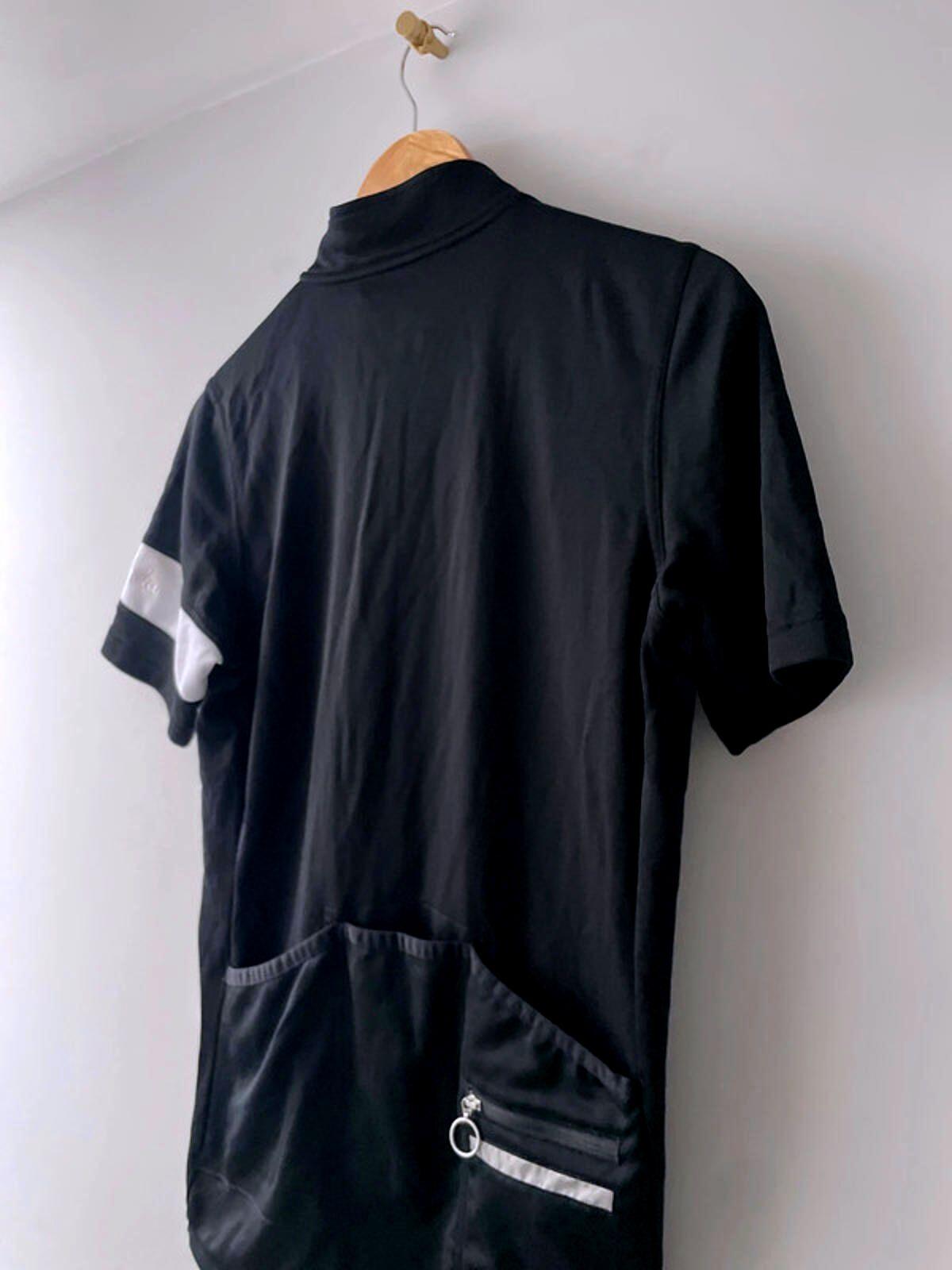 Men’s Rapha Premium Merino Wool Cycling Jersey Top In Black - Medium - 2846